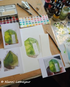 1 CRAYONNE FOSTERITE TIMBRE DE GAUCHE c23